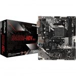 Móðurborð AM4 ASRock B450M-HDV R4.0 mATX Ryzen